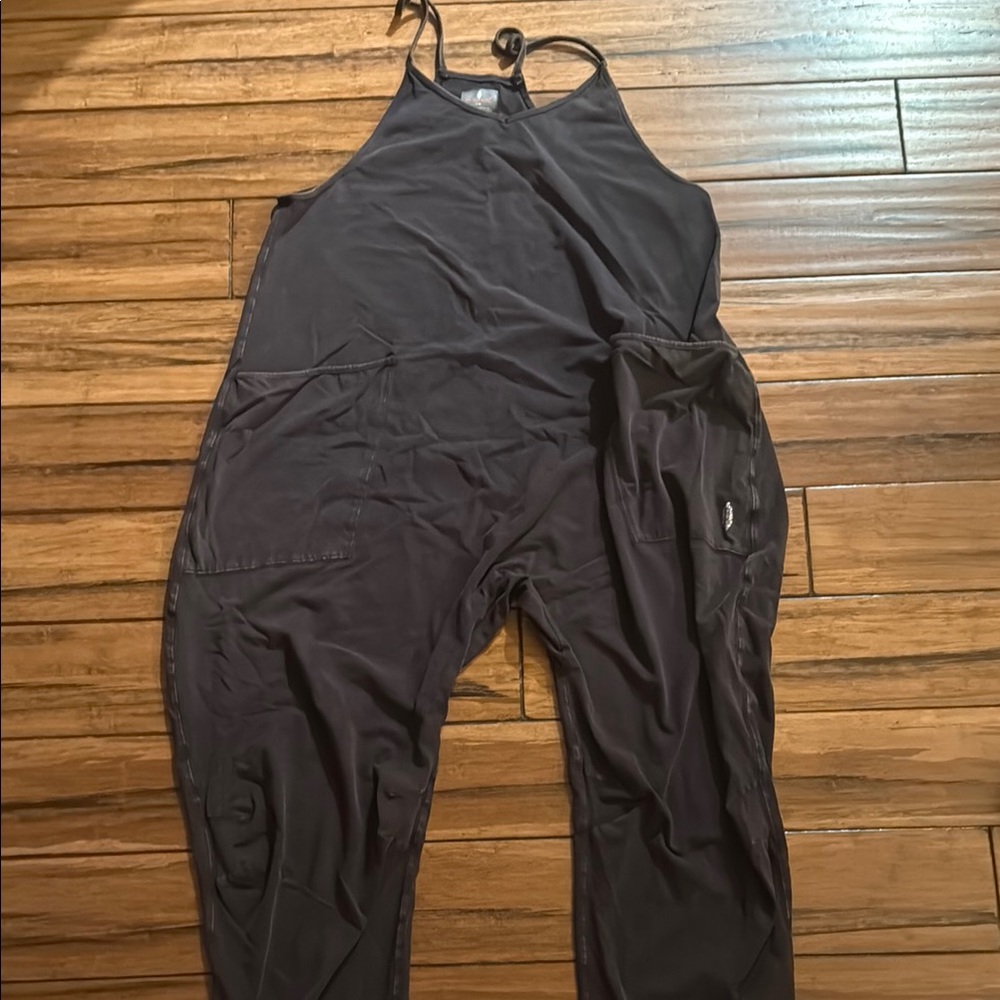 Black Free People Hot Shot Onesie Size Large